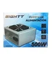 Eightt EPS500 Fuente de Alimentación 500W ATX Gris