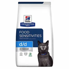 Hill's Prescription Diet d/d Gato Pato y Guisantes Alimento Seco para Alergias Alimentarias 1.5 kg