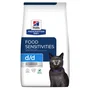 Hill's Prescription Diet d/d Alimento Seco Veterinario para Gatos con Sensibilidad Alimentaria - Sabor Pato y Guisantes, 1.5 kg