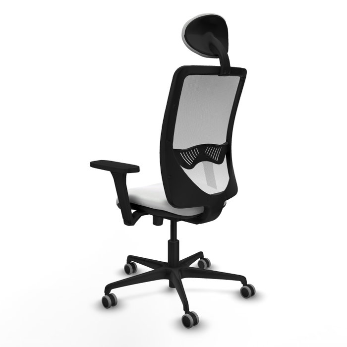 PIQUERAS Y CRESPO Silla de oficina Zulema con mecanismo Sincro/Traslack, Blanco PIQUERAS Y CRESPO Silla de oficina Zulema con mecanismo Sincro/Traslack, Blanco
