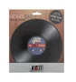 T'nb Alfombrilla de ratón Vinyle 45t de 18 cm - Negro