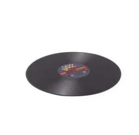 T'nb Alfombrilla de ratón Vinyle 45t de 18 cm - Negro