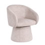 DKD Home Decor Sillón de Metal y Poliéster Beige