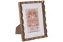 DKD Home Decor Marco de Fotos MDF 10x15 Marrón
