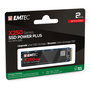 Emtec X250 Disco SSD Interno M.2 SATA III de 2 TB, 2280, 3D NAND, 520 MB/s Lectura, 500 MB/s Escritura