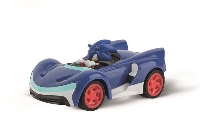 Sonic the Hedgehog coche teledirigido RC 1/43 2,4 GHz Mini Sonic