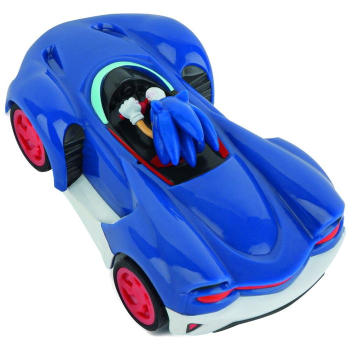 Carrera Coche Team Sonic Racing Mini RC Escala 1:43