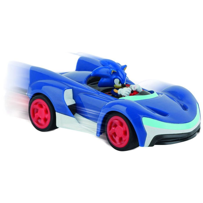 Carrera Coche Team Sonic Racing Mini RC Escala 1:43