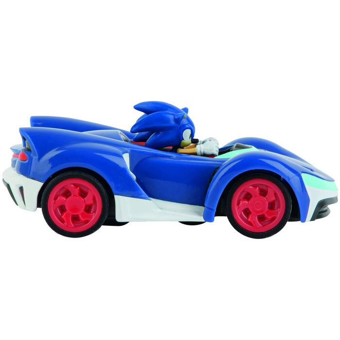 Carrera Coche Team Sonic Racing Mini RC Escala 1:43