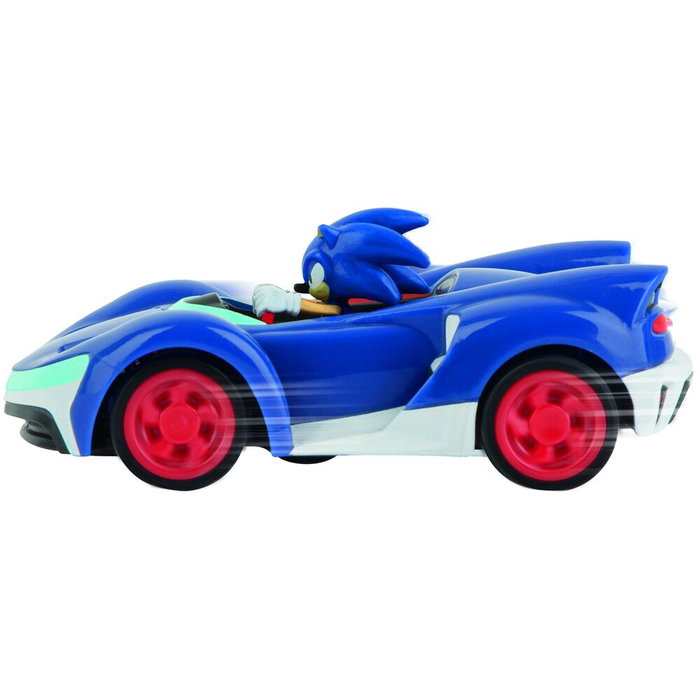 Carrera Coche Team Sonic Racing Mini RC Escala 1:43