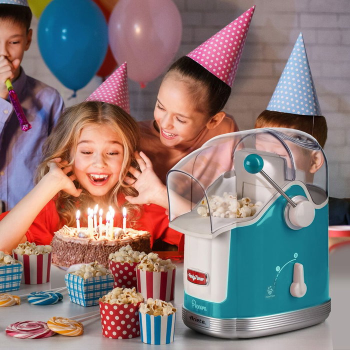 Ariete Máquina de palomitas Party Time Azul Ariete Máquina de palomitas Party Time Azul
