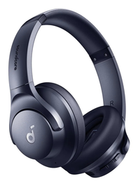 SOUNDCORE Auriculares Bluetooth Q20i, Diadema con Cable USB Tipo C para Llamadas y Música, Color Azul