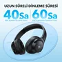 Anker Soundcore A3004-Mavi Auriculares Diadema Bluetooth Circumaurales Azules con Reducción de Ruido Híbrida y USB Tipo C