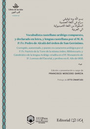 Vocabulista Castellano Arábico, Francisco Moscoso - UNIVERSIDAD DE CADIZ