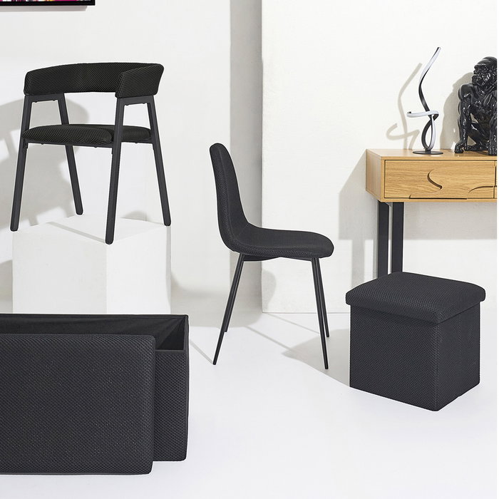 Home Deco Factory Silla Atom Negra Home Deco Factory Silla Atom Negra