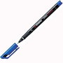 Stabilo Marcador Permanente OHPen Universal Azul Punta Super Fina 0.4mm (Set de 10)