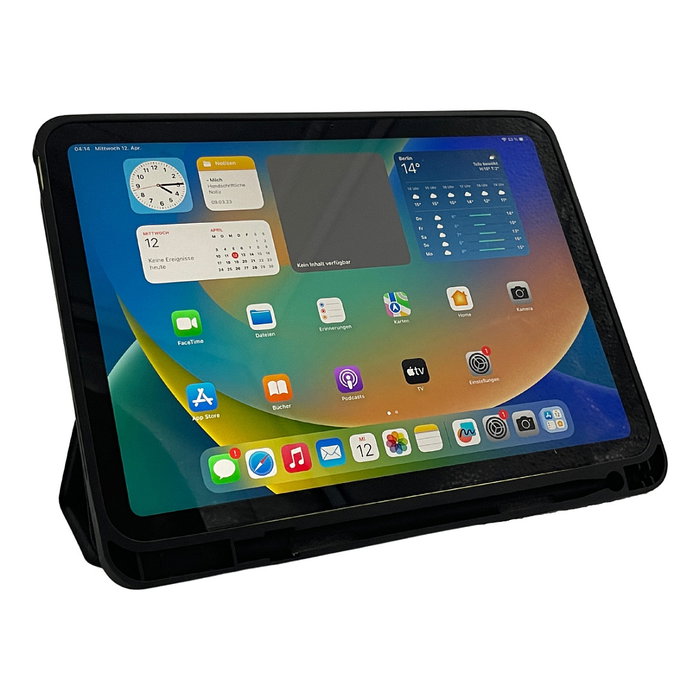 DEQSTER Slim Case para iPad 10.9'' (10.ª Gen.), Negro