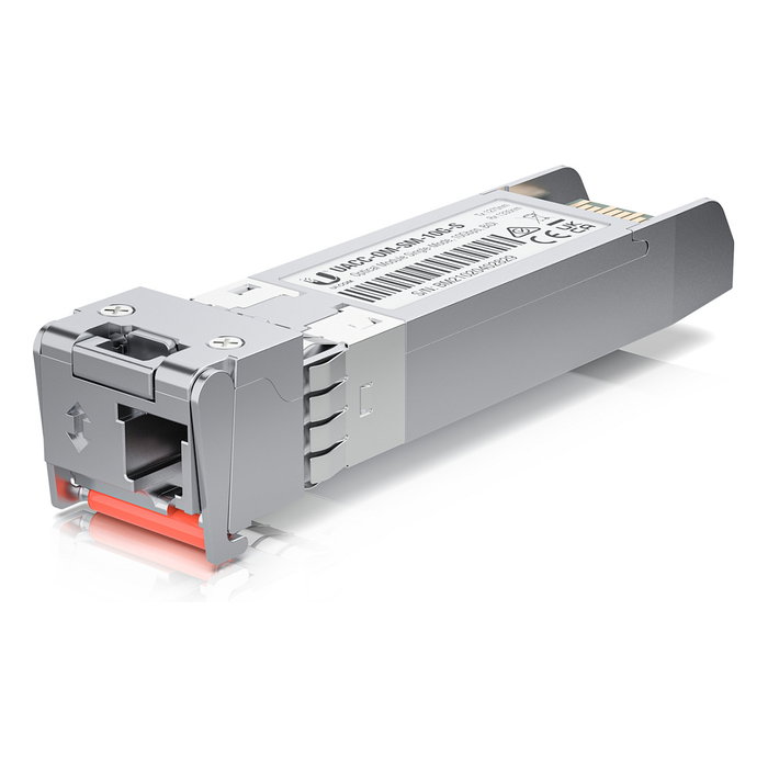 Ubiquiti UACC-OM-SM-10G-S-2 Transceptor SFP+ Fibra Monomodo 10G, LC, 10 km, 1270-1330 nm, Pack de 2