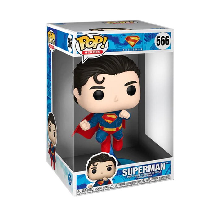 Funko Pop! Jumbo DC Comics Superman 2025 Figura de Vinilo Coleccionable de 25.4 cm Licencia Oficial DC Comics Funko Pop! Jumbo DC Comics Superman 2025 Figura de Vinilo Coleccionable de 25.4 cm Licencia Oficial DC Comics