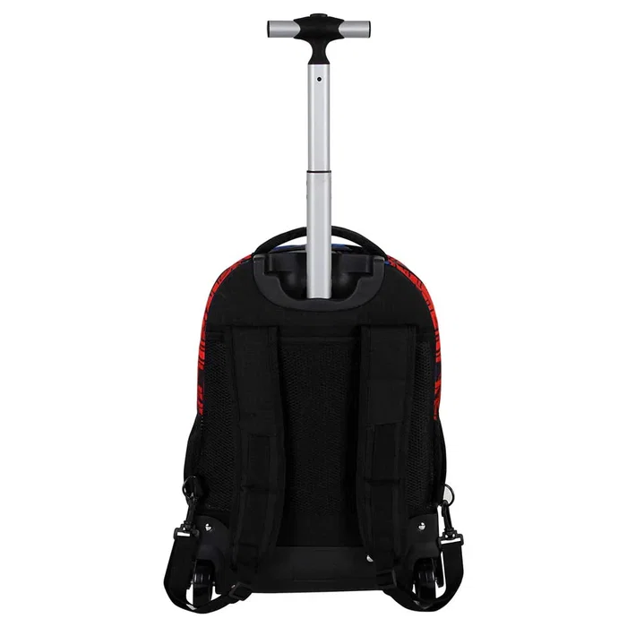 Marvel Mochila Trolley GTS FAN Tekk Costume Capitán América Azul 30L - Mochila Escolar con Ruedas, 2 Compartimentos, Bolsillo Acolchado