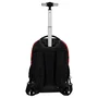 Marvel Mochila Trolley GTS FAN Tekk Costume Capitán América Azul 30L - Mochila Escolar con Ruedas, 2 Compartimentos, Bolsillo Acolchado