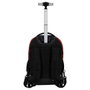 Marvel Mochila Trolley GTS FAN Tekk Costume Capitán América Azul 30L - Mochila Escolar con Ruedas, 2 Compartimentos, Bolsillo Acolchado