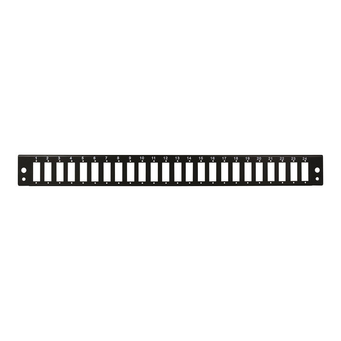 LogiLink Fiber Front Panel 24 SC-Duplex o LC-Quad, negro LogiLink Fiber Front Panel 24 SC-Duplex o LC-Quad, negro