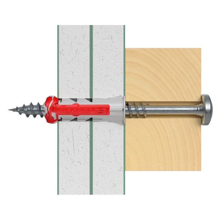 Fischer DuoPower Surtido de Tacos Universales 8x40 mm, 80 Unidades ean13: 4048962245721