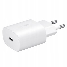 Samsung Cargador Carga Rápida 25W Blanco EP-TA800NW USB Tipo C