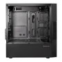 Unykach Caja Ordenador Gaming Aero C25 Micro-ATX con Fuente de Alimentación 500W