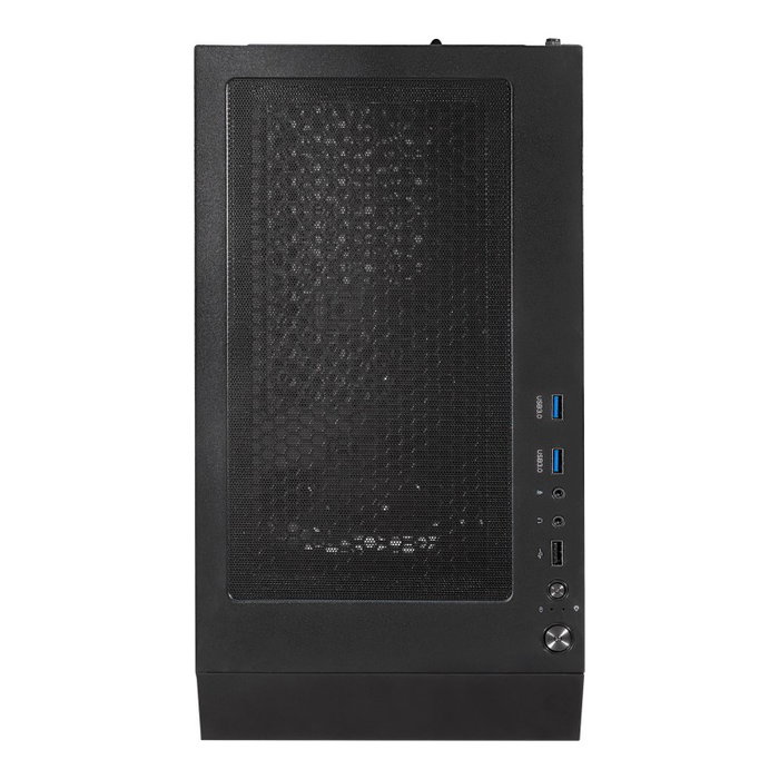 Unykach Caja Ordenador Gaming Aero C25 Micro-ATX con Fuente de Alimentación 500W