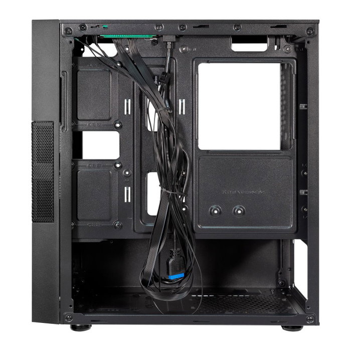 Unykach Caja Ordenador Gaming Aero C25 Micro-ATX con Fuente de Alimentación 500W