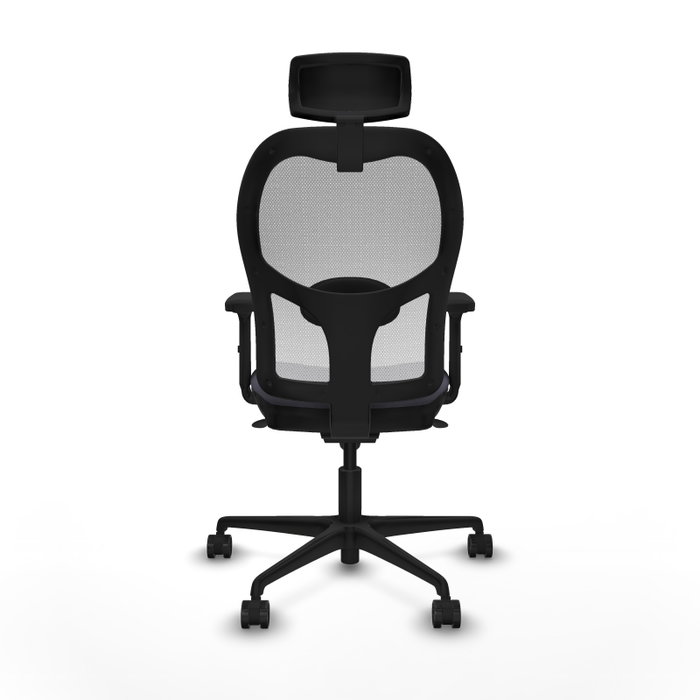 PIQUERAS Y CRESPO Silla de oficina Jorquera Gris y Blanca