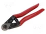 MODECO EXPERT Tijeras de 190mm para alambre de acero