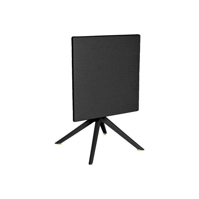 DKD Home Decor Mesa de Metal y PP Reciclado Negro 70x70x75 cm DKD Home Decor Mesa de Metal y PP Reciclado Negro 70x70x75 cm