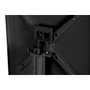 DKD Home Decor Mesa de Metal y PP Reciclado Negro 70x70x75 cm