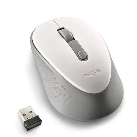 Ngs Ratón Inalámbrico 800/1600 DPI Color Blanco Ngs Ratón Inalámbrico 800/1600 DPI Color Blanco