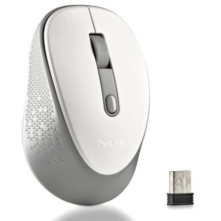 Ngs Ratón Inalámbrico 800/1600 DPI Color Blanco Ngs Ratón Inalámbrico 800/1600 DPI Color Blanco