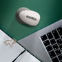 NGS DEW White Ratón Inalámbrico Ambidextro Blanco
