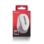 Ngs DEW Ratón Óptico Inalámbrico 2.4GHz para Oficina, Ambidiestro, Silencioso, 800/1600 DPI Ajustable, Nano Receptor, Blanco