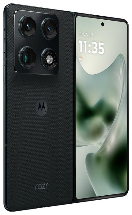 Motorola razr fold 16/512GB Blackened Blue - Smartplegable 7" pOLED, 5G, 50MP Triple Cámara
