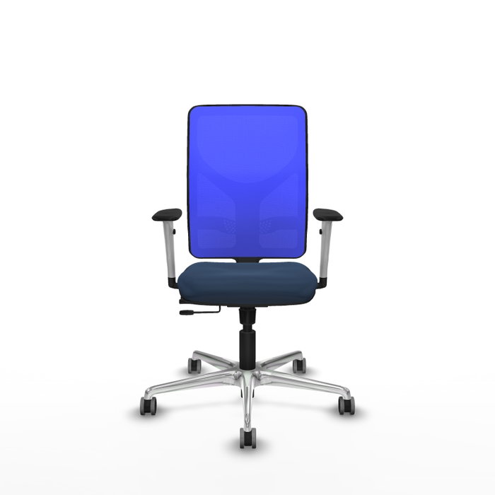 PIQUERAS Y CRESPO Silla de oficina Motilla Azul marino y Azul