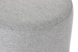 DKD Home Decor Reposapiés Gris Plateado 35 x 42 x 35 cm