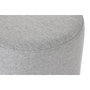 DKD Home Decor Reposapiés de Poliéster Gris 35x35x42 cm