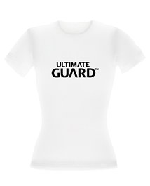 Ultimate Guard Camiseta Chica Wordmark Blanco talla M