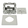 Synergy21 Modulträger para 2xTP-Modul Blanco Puro