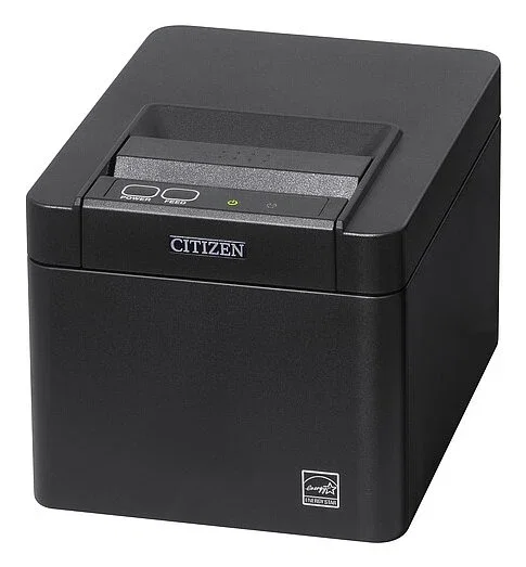 Citizen CT-E301 Impresora de recibos térmica directa 203x203 DPI con puerto USB, Ethernet, serie y códigos de barras