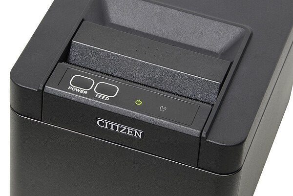 Citizen CT-E301 Impresora de recibos térmica directa 203x203 DPI con puerto USB, Ethernet, serie y códigos de barras