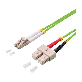 LogiLink LWL Patchkabel OM5 LC / SC 1,0m Duplex