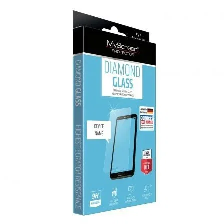 PROTECTOR DIAMOND GLASS MYSCREEN PROTECTOR 416 - CRISTAL TEMPLADO - OLEOFOBO - DUREZA 9H - PARA IPHONE 6/6S